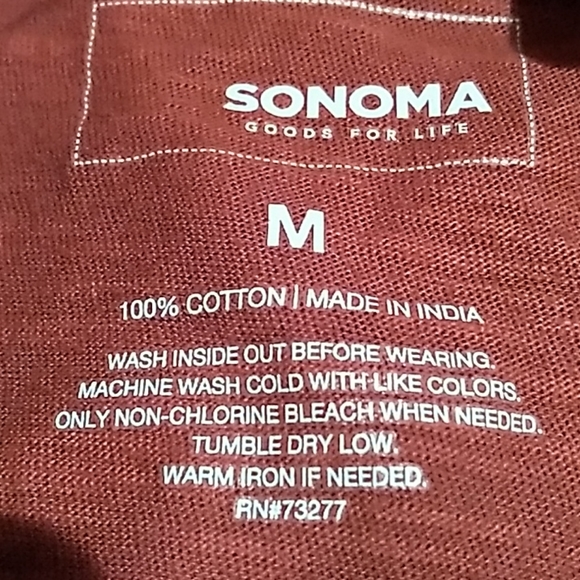 SONOMA ladies top, tiedyed medium - Picture 4 of 4